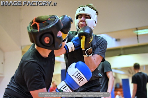 2019-05-29 Milano - pound4pound boxe gym 0622 Daniele Vernocchi vs Federico Nejrotti